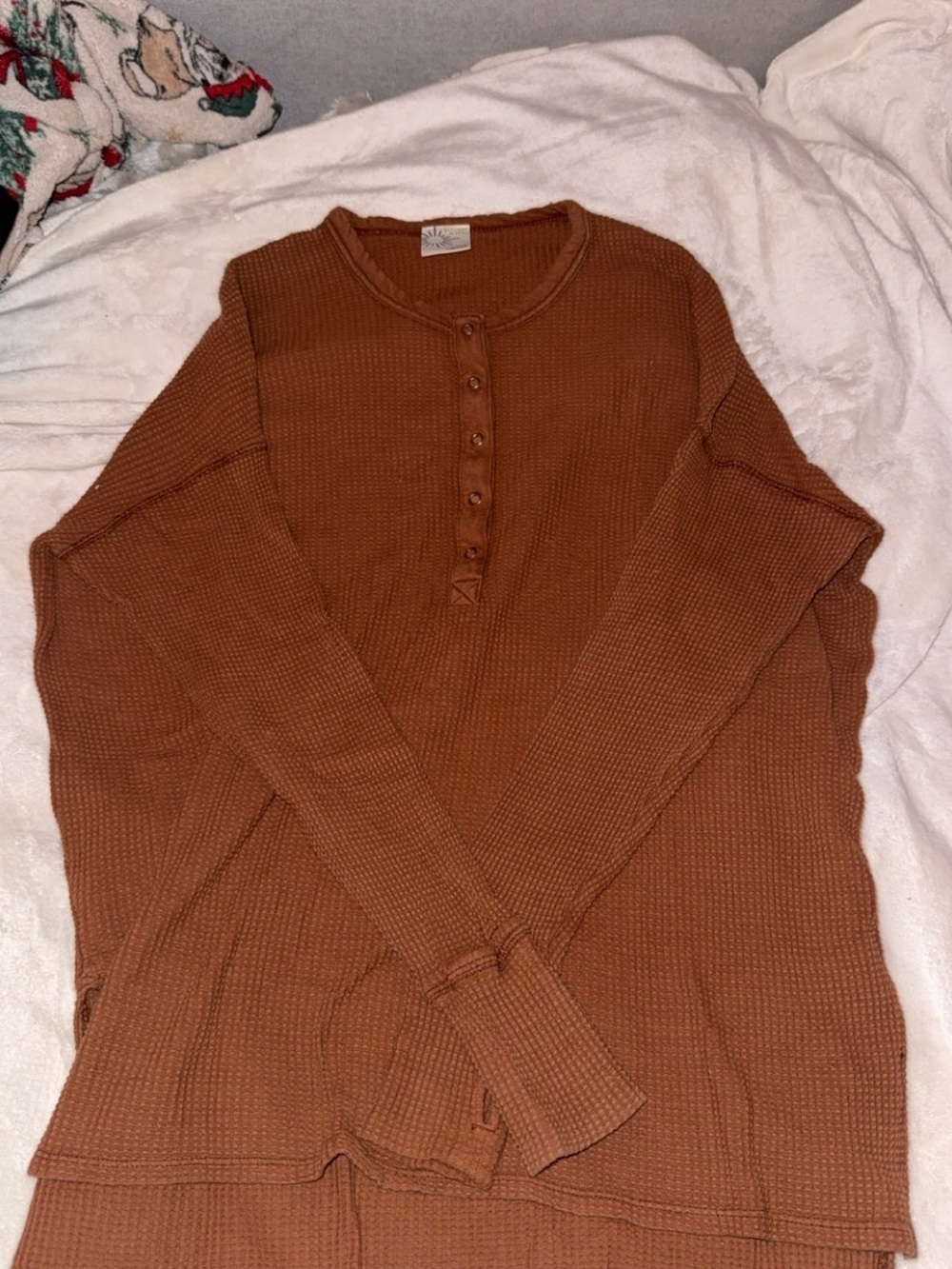 Aerie/Offline waffle long sleeve